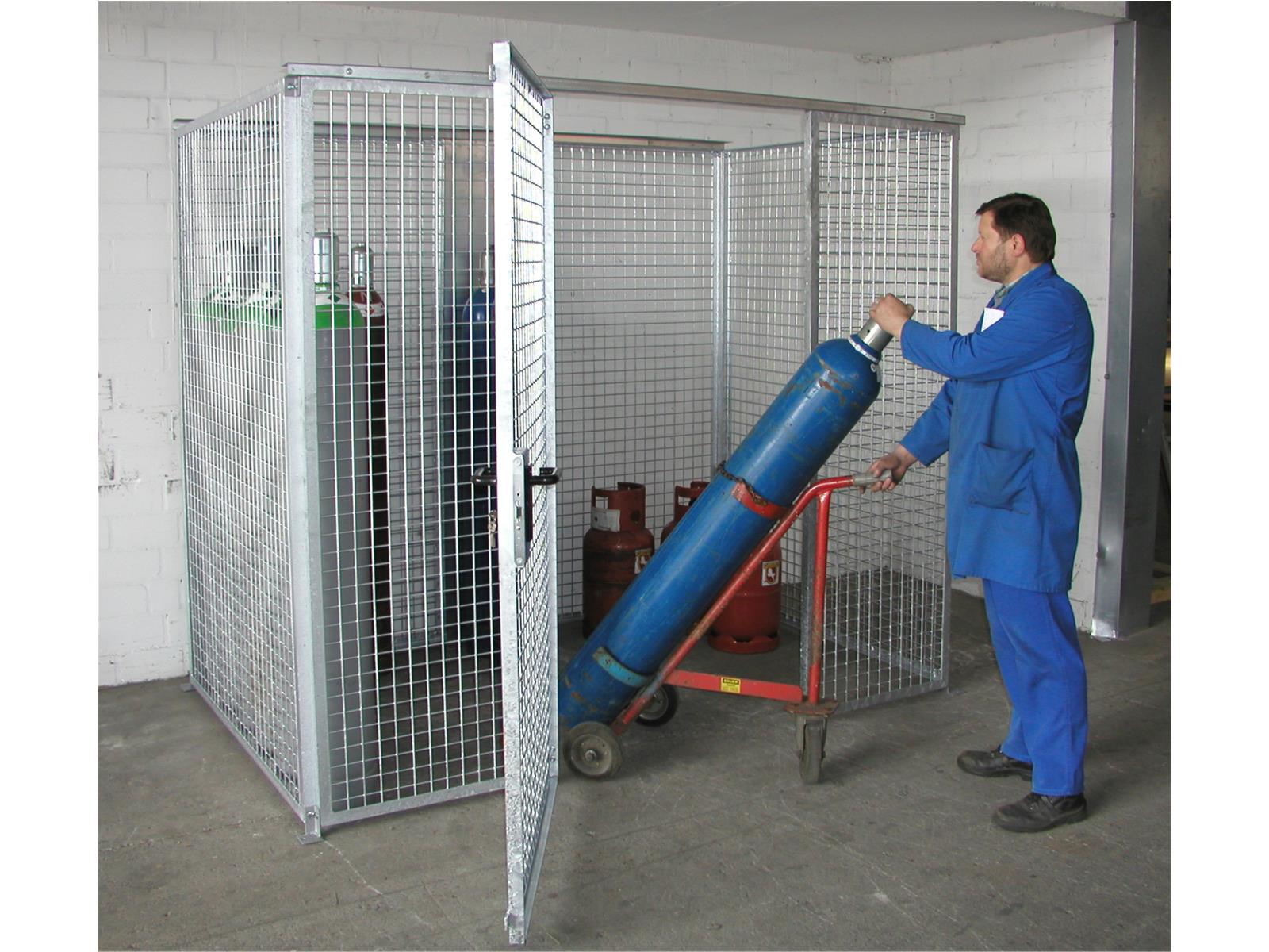 GFC-M3 Gasflaschen-Container – Flexibler und modularer Gaslagerung für Außenbereiche