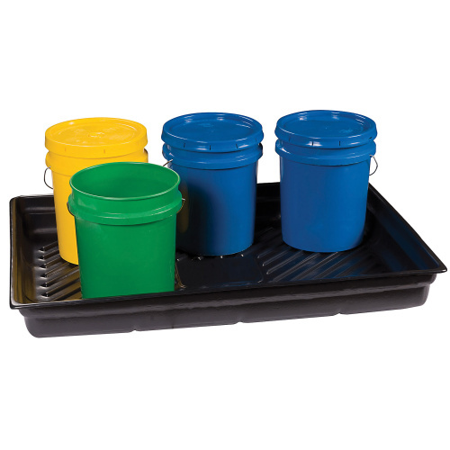 10L Auffangwanne für Kleingebinde - 570 x 390 x 53 mm | Optimaler Schutz und Qualität 3885 - 1194 x 838 x 139 mm