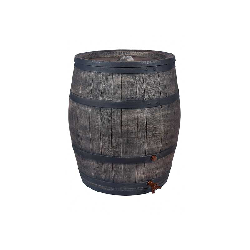 Regenfass 140 Liter 3/4" Wasserhahn "Messing" Wasserfass Gartenfass