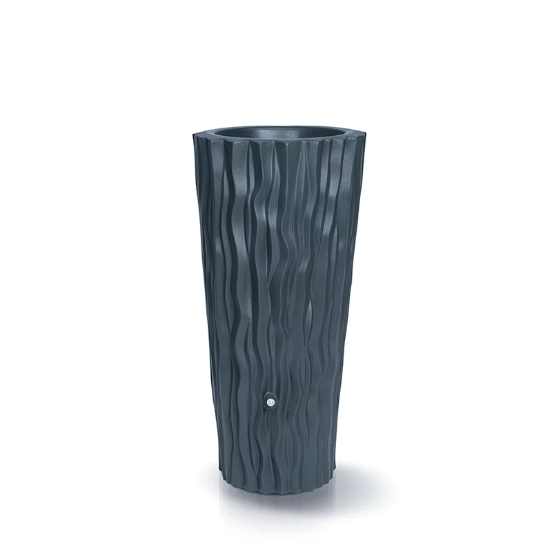 160 Liter Regenwassertank Alana Flower-anthrazit