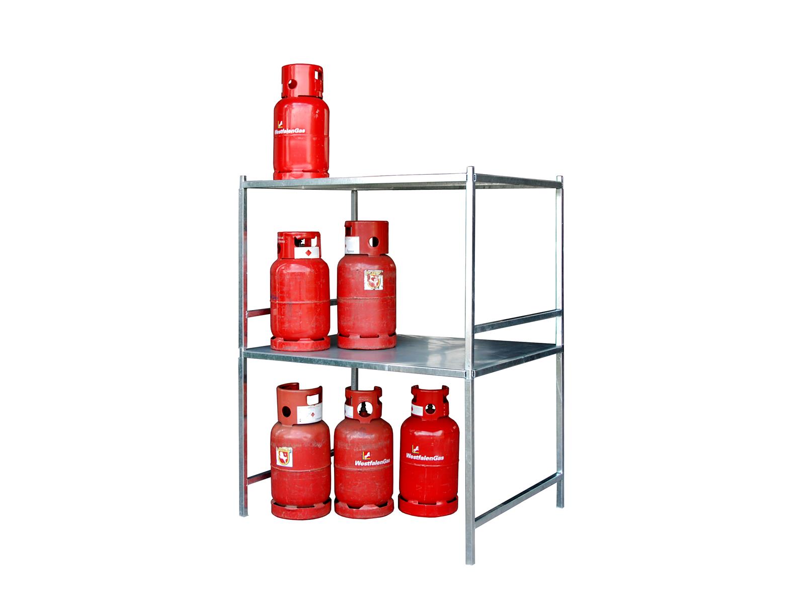 Gasflaschengestell GFG – Kompakte & sichere Lagerung für 11-kg-Gasflaschen