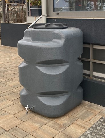 250 L Freistehender Wassertank RoQuadro Wasserfass Gartenfass