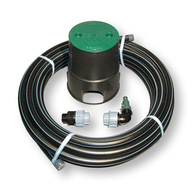 Paket Garten - Flachspeicher 3500L ohne Tauchpumpe Regenwasser ROTH