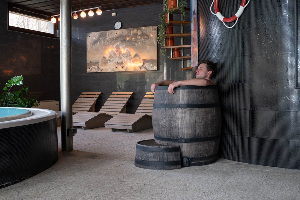 350 L Eisfass, Eistonne "Ice barrel" Braun Eisbadfass 350 L Eisfass, Eistonne "Ice barrel" Braun Eisbadfass